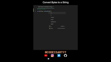 Convert Bytes to a String in Python | Python Examples | Python Coding Tutorial | Python Interview