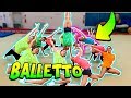UN BALLETTO BELLISSIMO IN PALESTRA! con le ginnaste del CSBollate