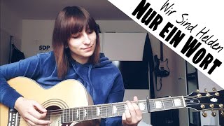 Video thumbnail of "Nur Ein Wort - Wir Sind Helden (cover by Pauline)"