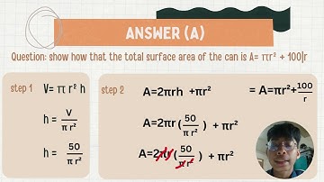 MAT183 VIDEO ASSIGNMENT :APPLICATION OF DIFFERENTIATION
