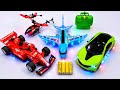 RC 3D Lights Green Car | Stunt Car  | Remote Control Airbus A380 Aeroplane Unboxing RC helicopters 