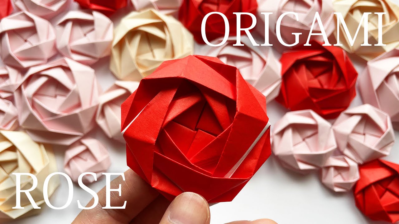春の折り紙 チューリップのブーケ 花束 の作り方音声解説付 Origami Tulip Bouquets Tutorial Youtube