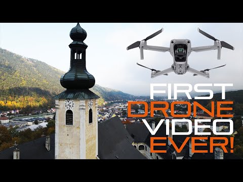 My FIRST DRONE Video EVER! Marriage-Castle Gloggnitz (Lower Austria) from Above