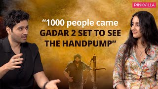 How was the ‘Handpump Scene’ shot in Gadar 2? | Utkarsh Sharma & Simrat Kaur Interview