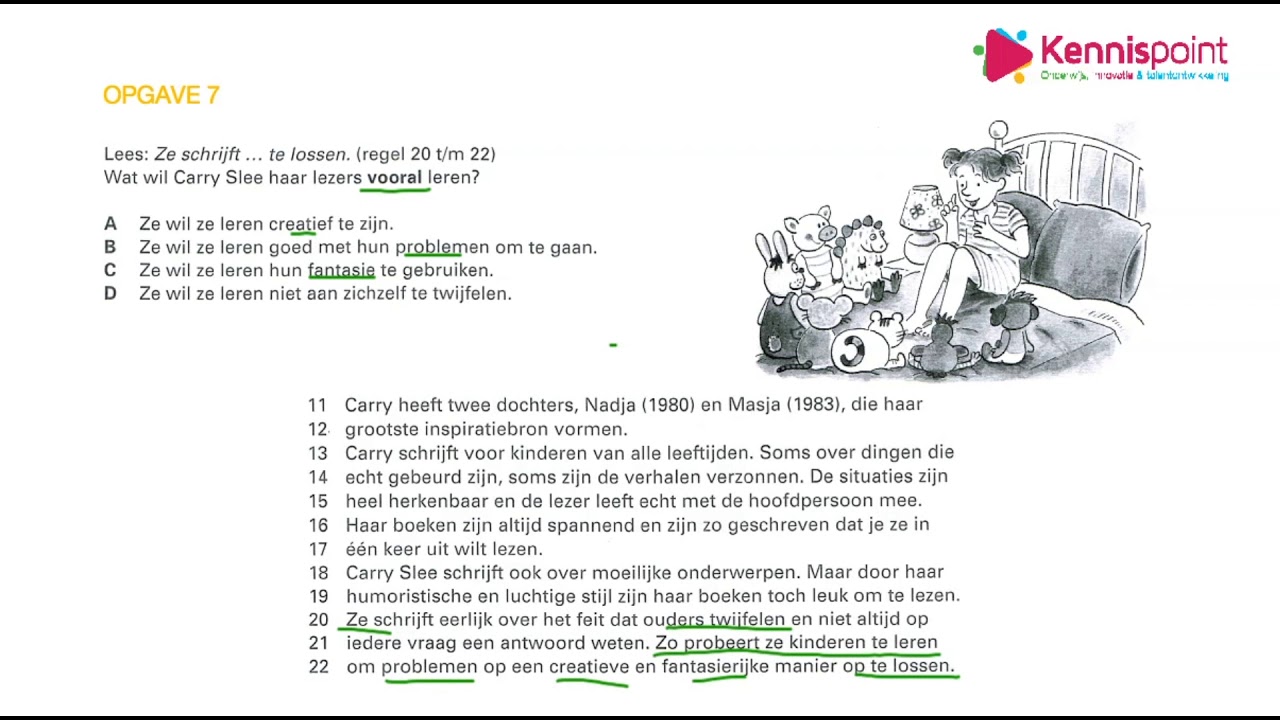 Groep 6 begrijpend lezen les 2 - YouTube