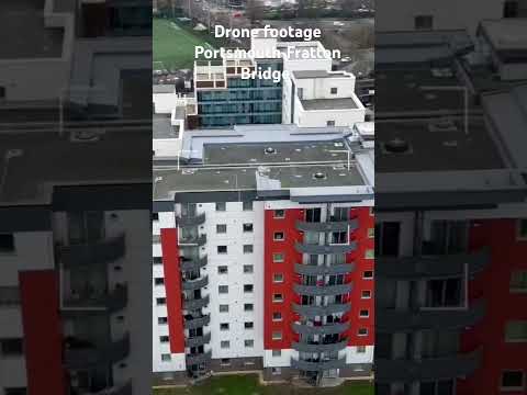 Drone footage Portsmouth Fratton Bridge #dronevideo #drone # ...