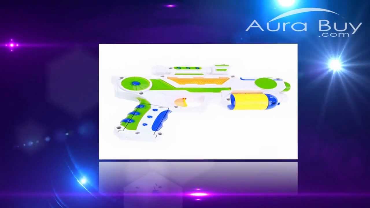 Musical 8 Photoes Projector Gun Toy - YouTube