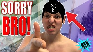 It covered his whole head! **PRANK!**