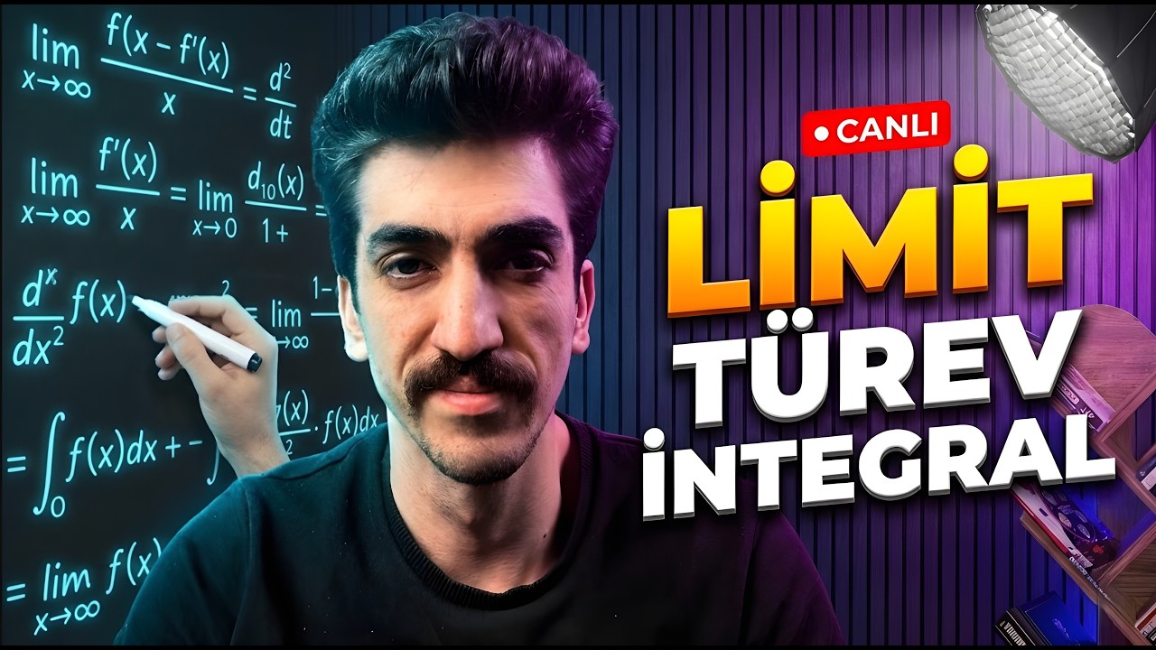 ÖZEL DERS EŞLİĞİNDE SORU ÇÖZÜMÜ--LİMİT-TÜREV-İNTEGRAL