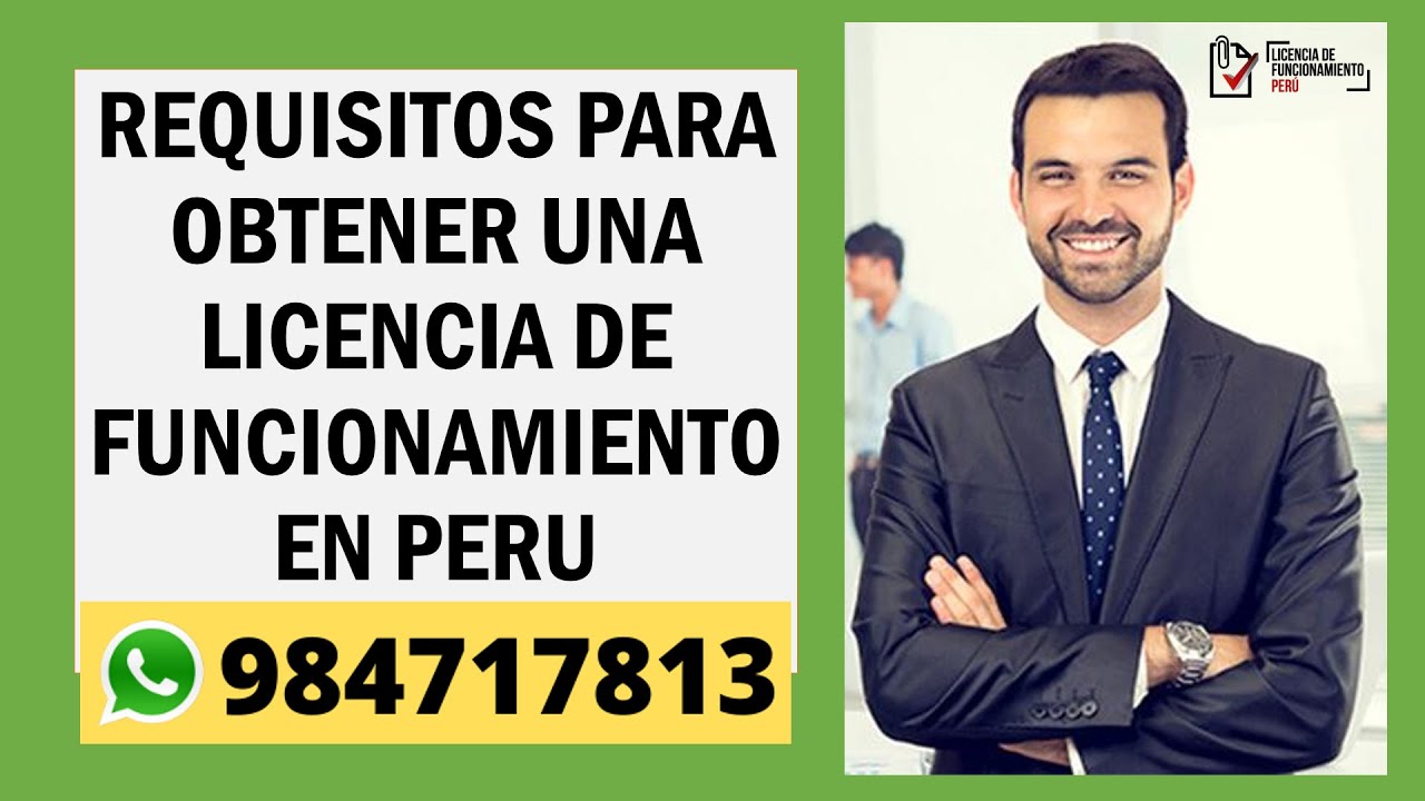 Requisitos Para Obtener Una Licencia De Funcionamiento En Lima Per C Mo Sacar Una Licencia