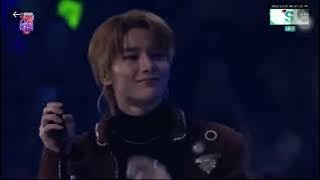 Stray kids vocalracha seungmin and IN singing That’s okay by D.O. At Gayo Daejeon 2023 12 25