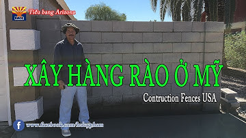 Xây Hàng Rào Kiểu Mỹ Độc Đáo | Công Trình Xây Dựng Hàng Rào.