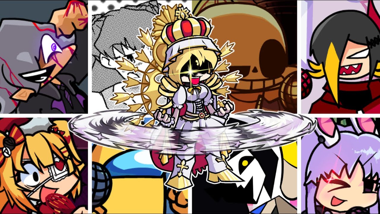 【FNF BETADCIU】Salvation But Every Turn A Different Character Is Used【FNF】