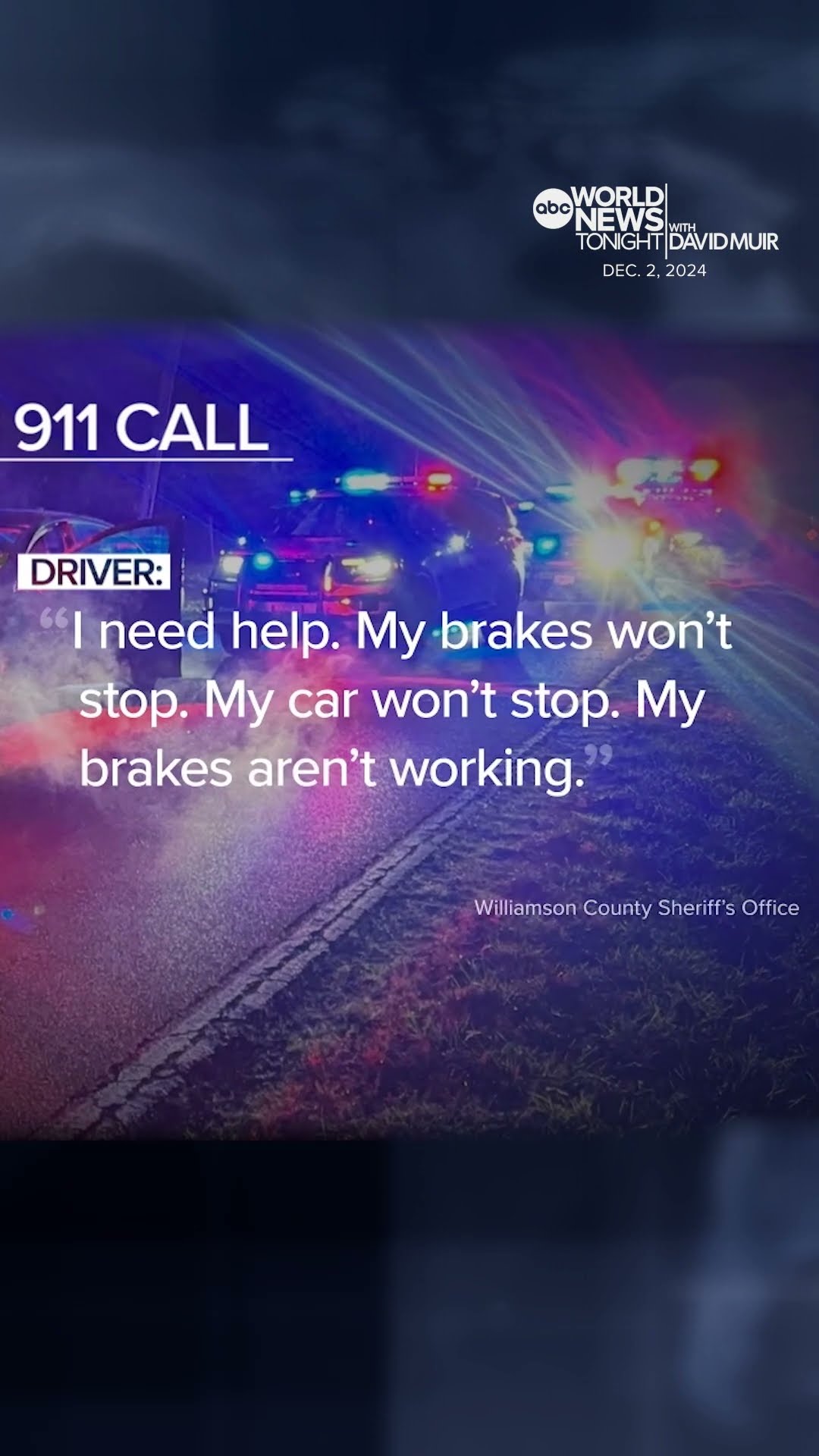 Pregnant woman behind the wheel in Illinois rescued by police after brake failure
