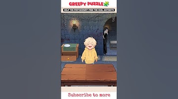 Help the Protagonist Find the Real Antidote 🫣🧪 | Creepy puzzle 🧩 Gameplay #shorts