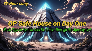 [75-Hour Long]  Noob Sign-In System Lets Me Cruise Through the Apocalypse! OP Safe House on Day One