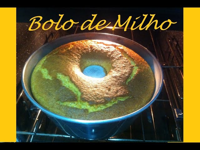 Receita de Bolo de Milho – Panelaterapia