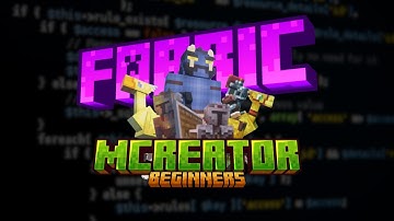 Fabric on Mcreator - Guide Step-by-Step