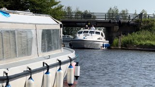 Glorious weather creates a busy river with a few bridge bumps thrown in….