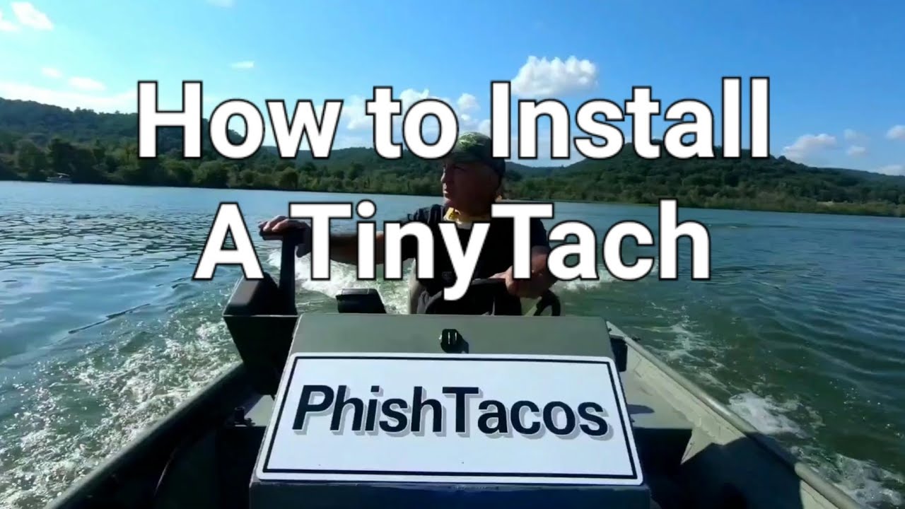 How to install a TinyTach Tach/Hour Meter