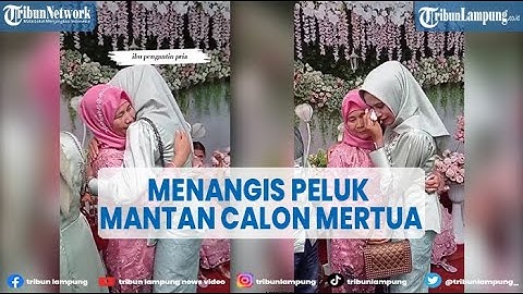 Viral Datang ke Nikahan Mantan, Wanita Ini Menangis saat Peluk Mantan Calon Mertua