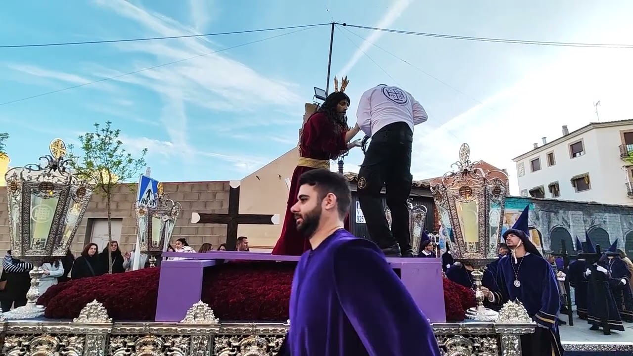 Cambio de vestimenta de Ntro. Padre Jesús Nazareno (Quintanar de la Orden) 2025