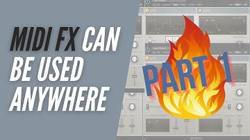 MIDI FX to Audio in Logic X | Fire Sound Design Pt.1