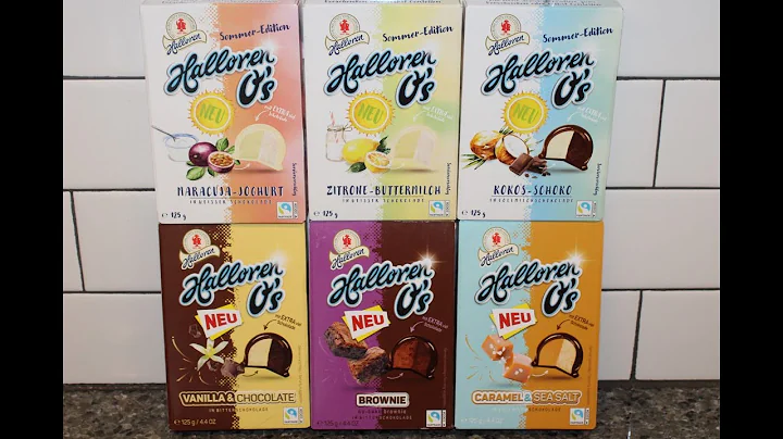 Halloren Os: Caramel Sea Salt, Coconut/Vanilla Cho...