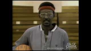 Walter Williams Dunks Basketball + Talks School