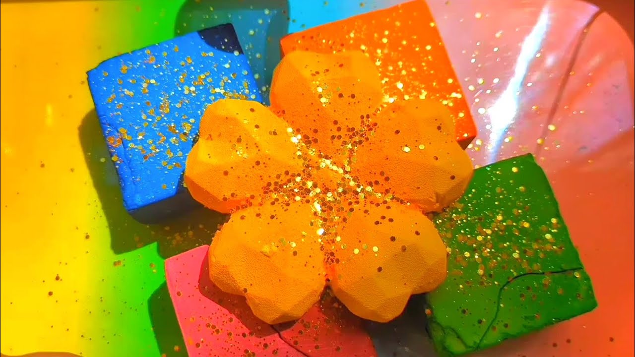 VIBRANT DYED GYM CHALK CRUSH GLOWING 1K SUBSCRIBERS CELEBRATION 🎊🎊 ...