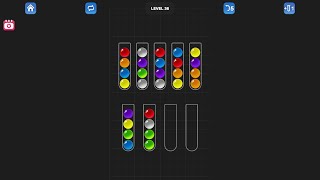 Ball Sort Puzzle - Color Game Level 36 Solution (Android)