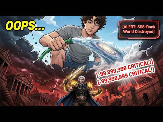 I DROWNED an SSS-RANK Civilization. With a $15 Garden Hose?! - Manhwa Recap