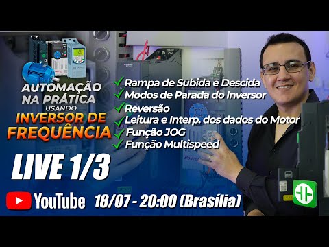 AULA 01 - AUTOMAÇÃO NA PRÁTICA USANDO INVERSOR DE FREQUÊNCIA