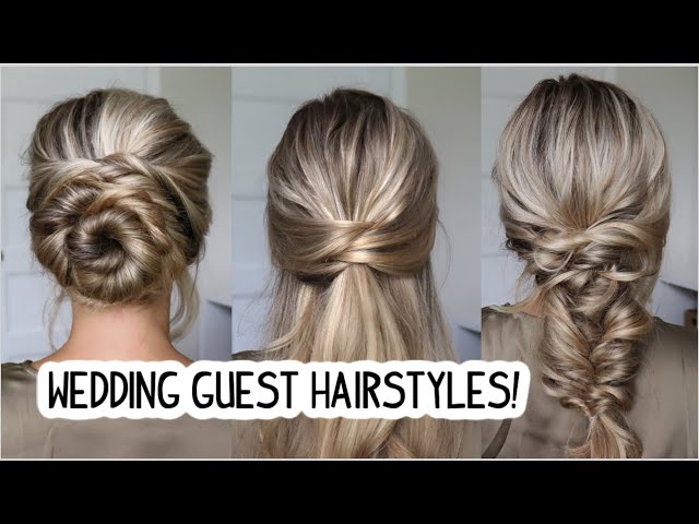 3 EASY HALF UP HAIRSTYLES 🌸 Perfect for Weddings, Bridal, Prom & Work -  YouTube