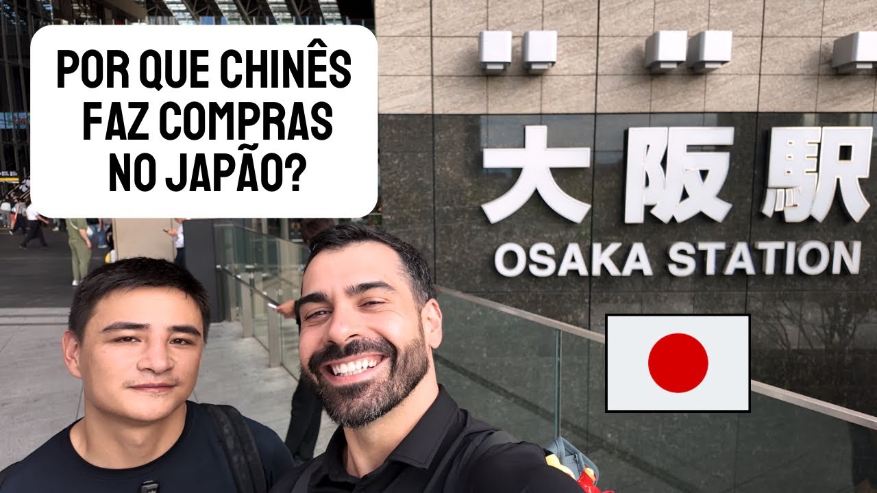 ELE SAIU DA CHINA PRA FAZER COMPRAS! POR QUE ATÉ CHINÊS VAI PRO JAPÃO FAZER COMPRAS?