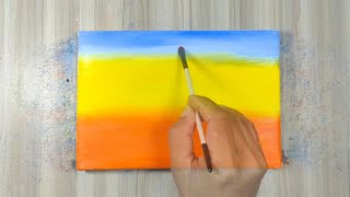 Perfect simplicity / sunset painting / Acrylic painting for beginners @AIACRYLIC Perfect Simplicity Acrylic Painting For Beginners