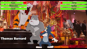 Tom and Jerry (2021) Wedding Mayhem with healthbars
