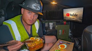 They REFUSED My Load?! | Spicy Chicken Ramen & Truck Camping