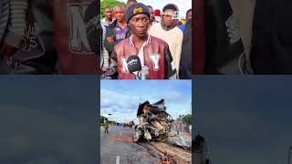 Mmoja kati ya mashuhuda wa tukio la ajali ya malori mawili na kusababisha vifo vya watu watatu k