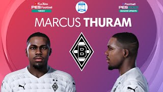 PES 2021 Marcus Thuram (v1) | Face | Borussia M'gladbach | PES 2020