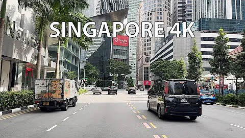 Singapore 4K - Tropical Skyline - Driving Downtown - DayDayNews