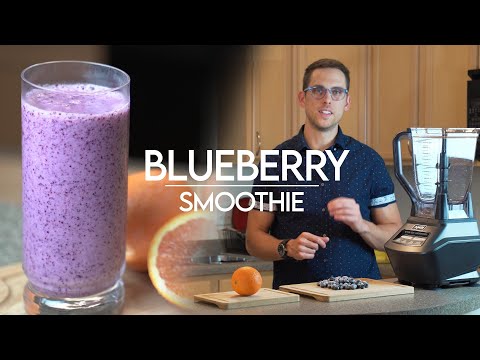 Video: How To Make A Blueberry Smoothie