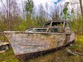 Creepy Abandoned Boat Graveyard in Ontario, Canada. Explore #8