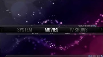XBMC: Gotham with Aeon Nox 5 Skin