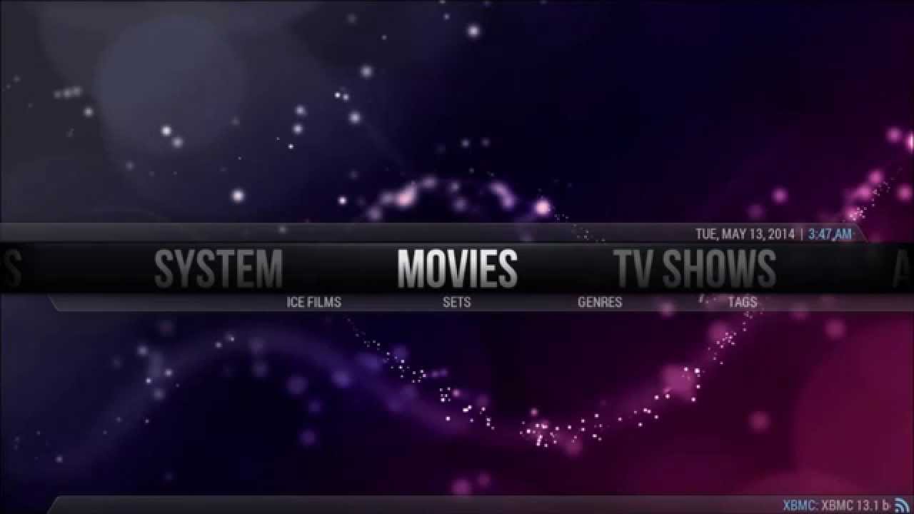 XBMC: Gotham with Aeon Nox 5 Skin