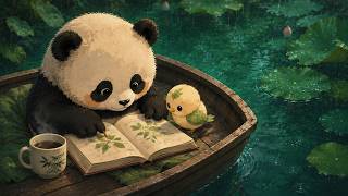 Slow Down, You’re Safe Here. 🌧️ Cozy Rainy Lake Lofi for Study, Reading & Relaxing