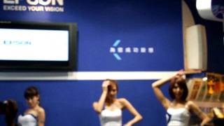 20091206台北資訊展EPSON-以琳特輯(2/5)開場舞遠目版