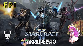 WHAT A START! | EP1 | Amare and Gurm play Starcraft 2 Archipelago Randomizer