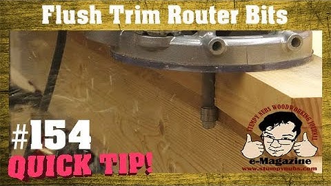 How to cut a straight line with a router bit