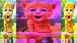 Talking Ginger Funny Cat Video 🍉🍍🍌🍎🍇🥝🌶🥒🥦🥕🍒🍭🍩🎂🍜🧀🥨🍕🍵🥥 172